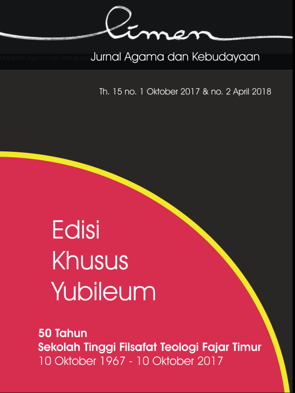 					View Vol. 14 No. 1-2 (2018): Edisi Khusus Yubileum
				